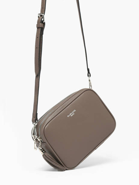 Sac Bandouliere Grained Miniprix Marron grained F8035 vue secondaire 2