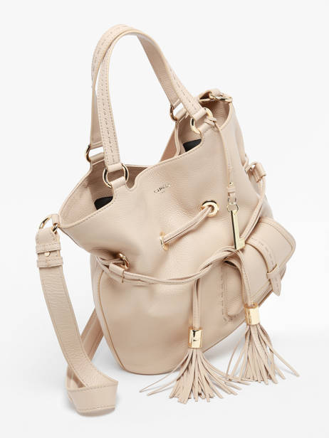 Medium Bucket Bag Premier Flirt Lancel Beige premier flirt A10110 other view 2