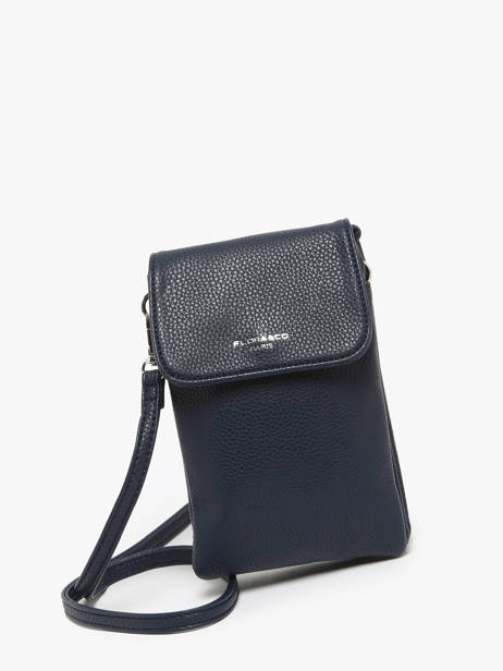 Sac Bandoulière Grained Miniprix Bleu grained F3609 vue secondaire 2