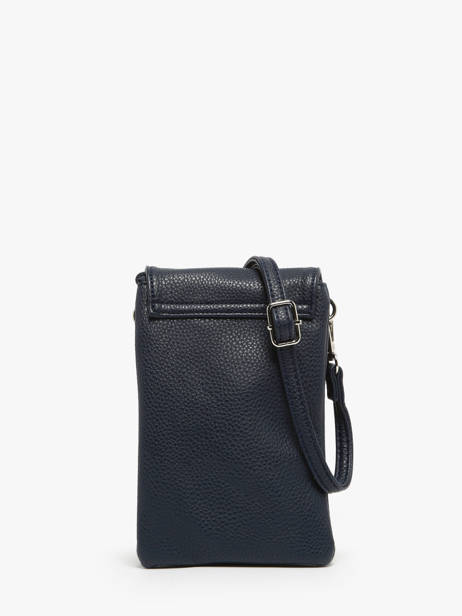 Sac Bandoulière Grained Miniprix Bleu grained F3609 vue secondaire 4