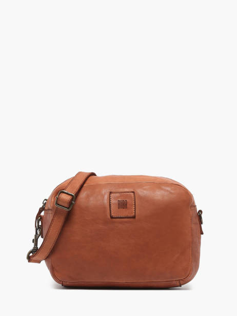Sac Bandoulière Heritage Cuir Biba Marron heritage BT24
