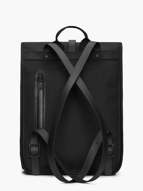 1 Compartment Backpack Rains Black city 13330 other view 3