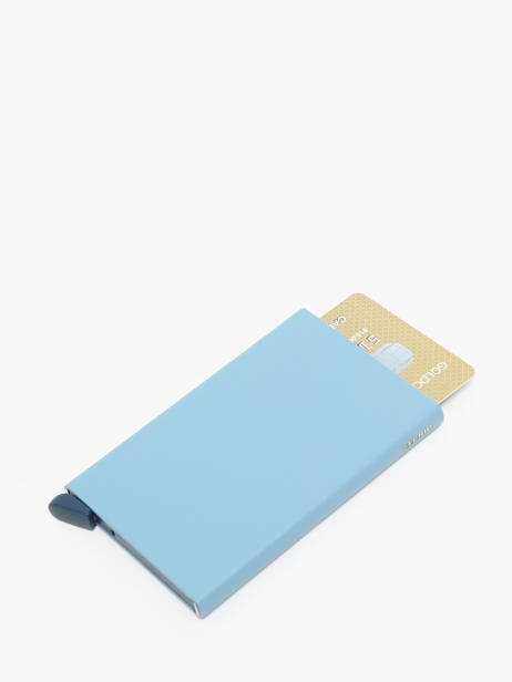 Porte-cartes Secrid Bleu powder CP vue secondaire 1