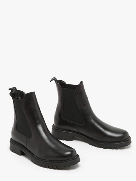 Chelsea Boots En Cuir Tamaris Noir women 41 vue secondaire 2
