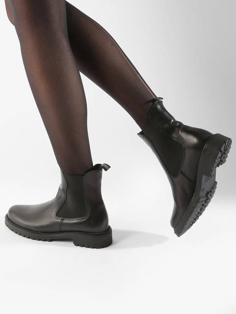 Chelsea Boots En Cuir Tamaris Noir women 41 vue secondaire 1