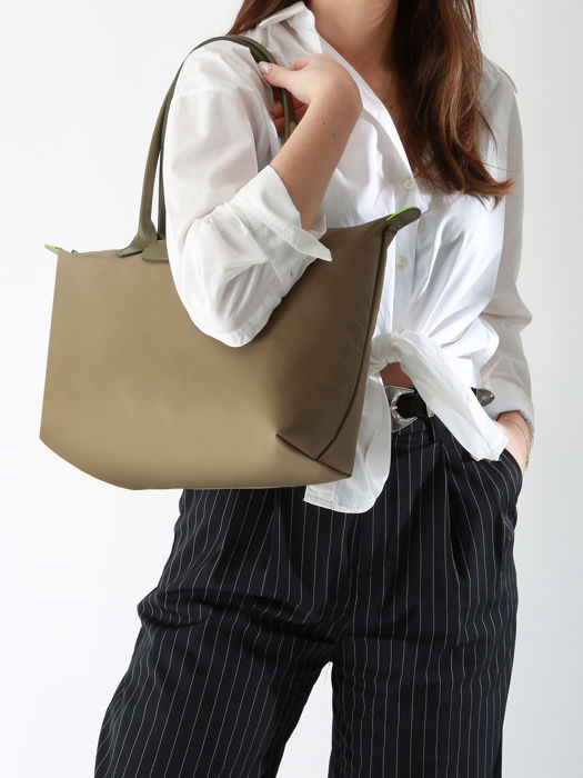 Longchamp Le pliage green Besaces Vert