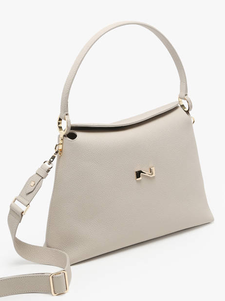 Sac Porté épaule Camelia Cuir Nathan baume Beige eden 5 vue secondaire 2