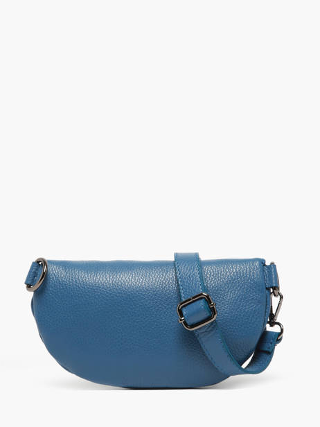 Leather Caviar Belt Bag Milano Blue caviar CA19091B other view 4