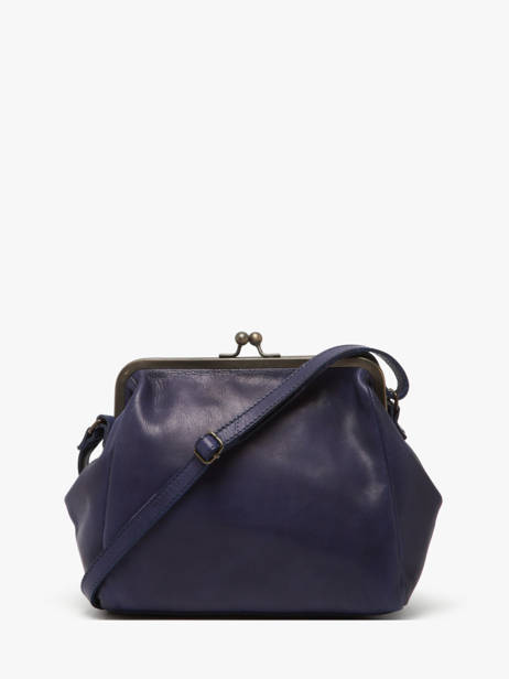 Sac Bandoulière Heritage Cuir Biba Violet heritage BT22 vue secondaire 4