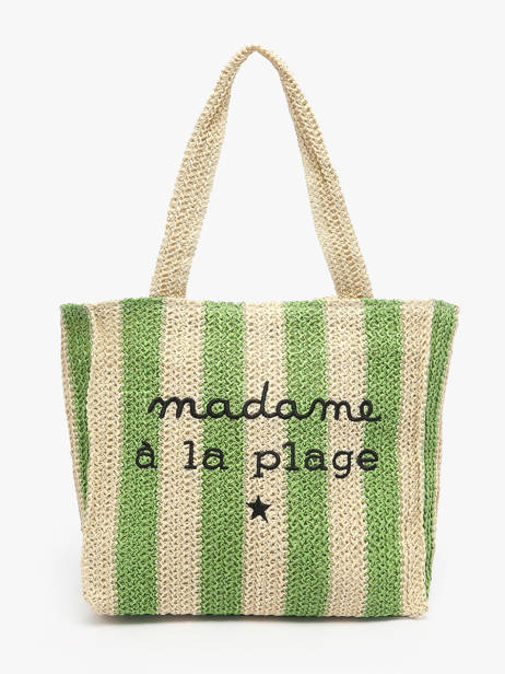 Sac Porté épaule Cabas Polyester Gerard pasquier Vert cabas P25032