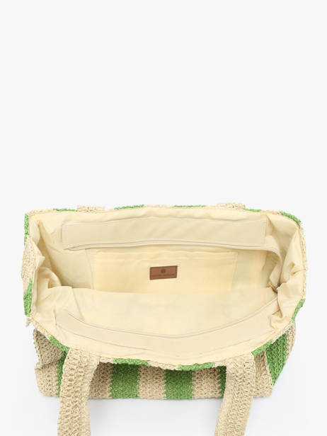 Sac Porté épaule Cabas Polyester Gerard pasquier Vert cabas P25032 vue secondaire 3