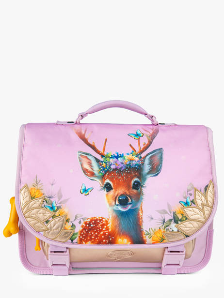 Cartable 2 Compartiments Stones and bones Rose girls G