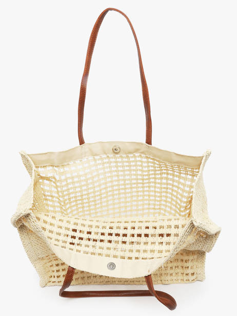 Sac Porté épaule Beach Papier Miniprix Beige beach Q636 vue secondaire 2