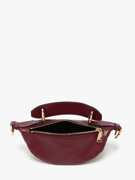 Xs Leather Origami Crossbody Bag Lancel Violet origami A12526 other view 2