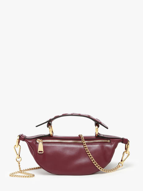 Xs Leather Origami Crossbody Bag Lancel Violet origami A12526 other view 3