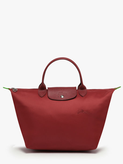 Longchamp Le pliage green Handbag Red
