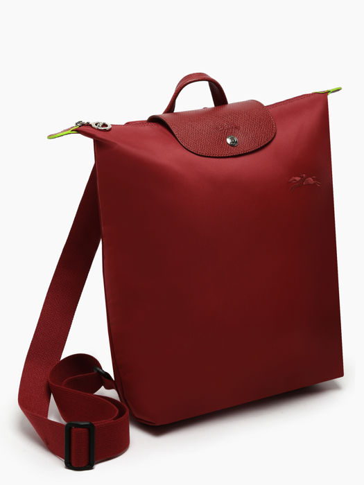 Longchamp Le pliage green Backpack Red