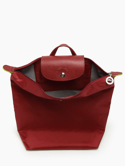 Longchamp Le pliage green Backpack Red