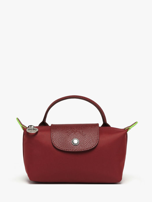Longchamp Le pliage green Clutches Red