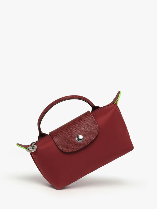 Longchamp Le pliage green Clutches Red