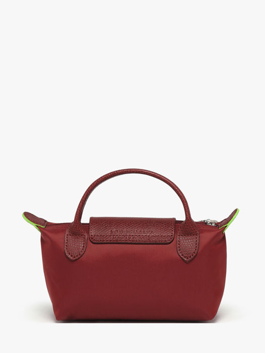 Longchamp Le pliage green Clutches Red