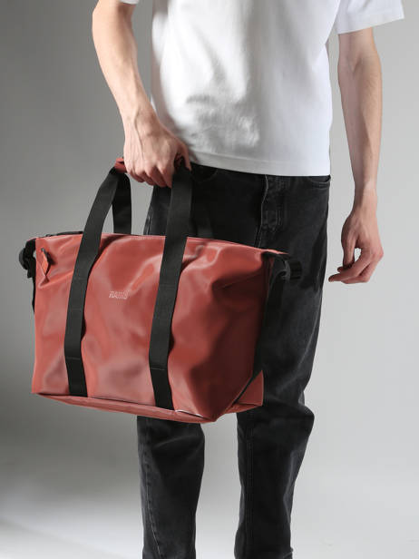 Cabin Duffle Bag Travel Rains Red travel 14220 other view 1
