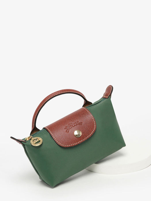 Longchamp Le pliage original Clutches Green