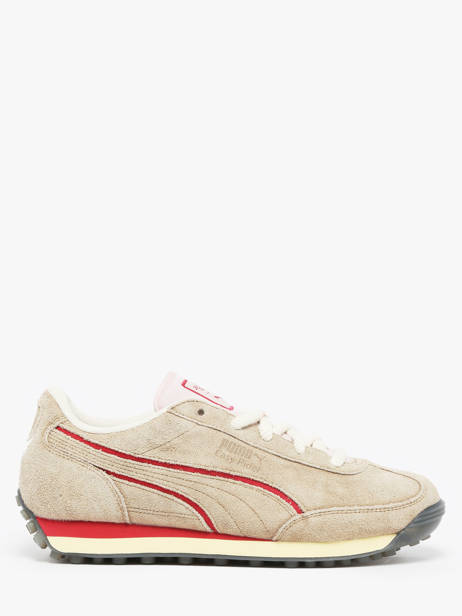 Sneakers In Leather Puma Beige men 40364301