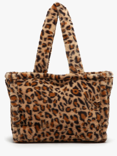 Sac Porté épaule A4 Fur David jones Marron fur CM7878