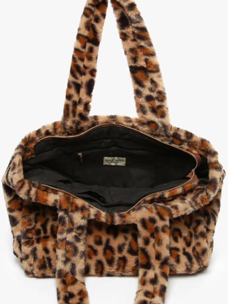 Sac Porté épaule A4 Fur David jones Marron fur CM7878 vue secondaire 2