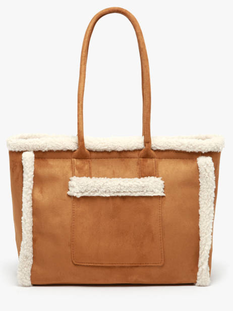 Sac Porté épaule A4 Sheep David jones Marron sheep CM7876