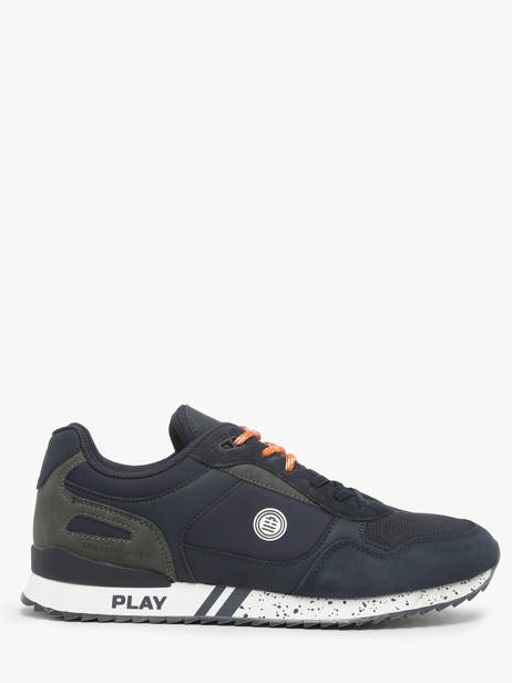 Sneakers Chamonix Serge blanco Bleu men CHA1914P