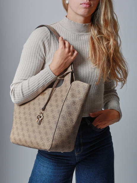 Sac Porté épaule Calista Guess Marron calista SG733422 vue secondaire 1