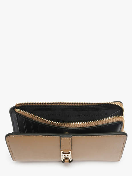 Portefeuille Tommy hilfiger Marron th libre AW17752 vue secondaire 2