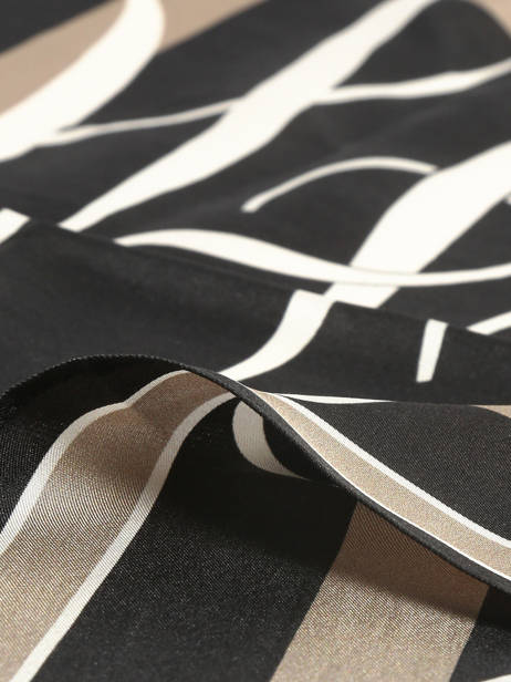 Foulard Tommy hilfiger Noir th heritage AW17967 vue secondaire 1