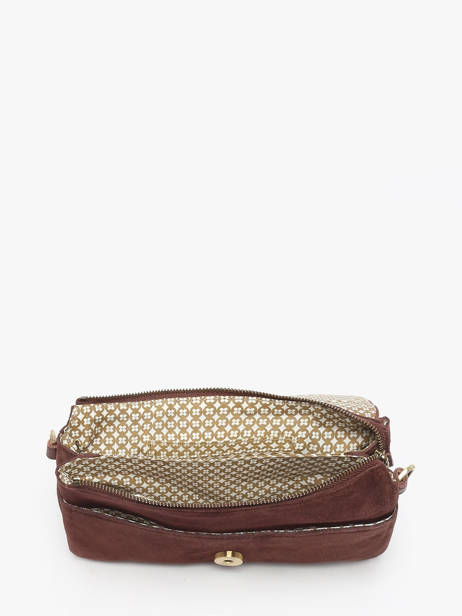 Sac Bandoulière Vintage Cuir Mila louise Beige vintage 3783VC vue secondaire 3