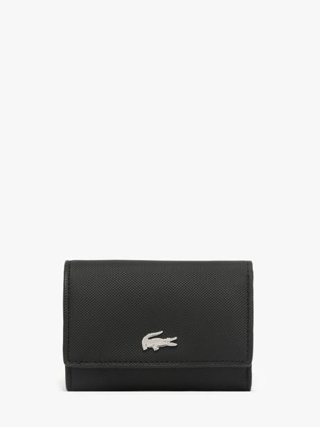 Portefeuille Lacoste Noir anna NF4190AA