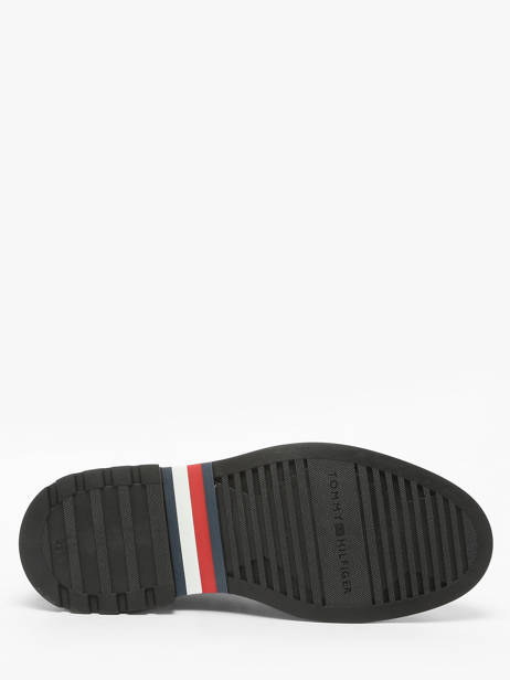 Chaussures Derbies En Cuir Tommy hilfiger Marron men 5589GVQ vue secondaire 4