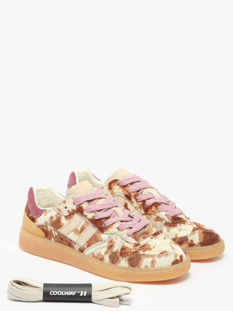 Sneakers En Cuir Coolway Multicolore women 7643298 vue secondaire 2