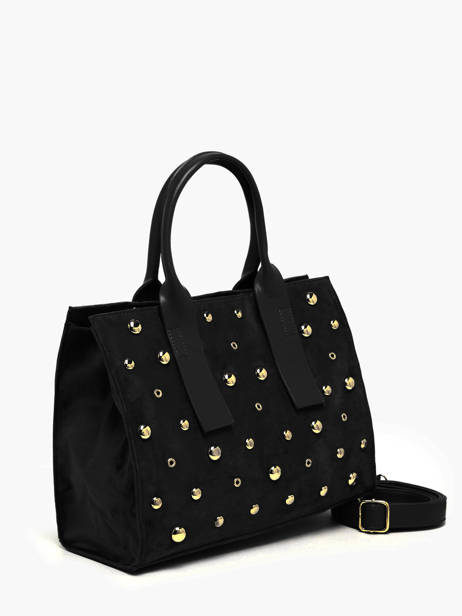Sac Porté Main A4 Stud David jones Noir stud CM7868 vue secondaire 2