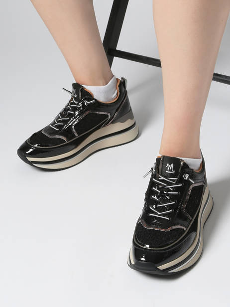 Sneakers Edwige Mam'zelle Noir women CSGAR33 vue secondaire 1