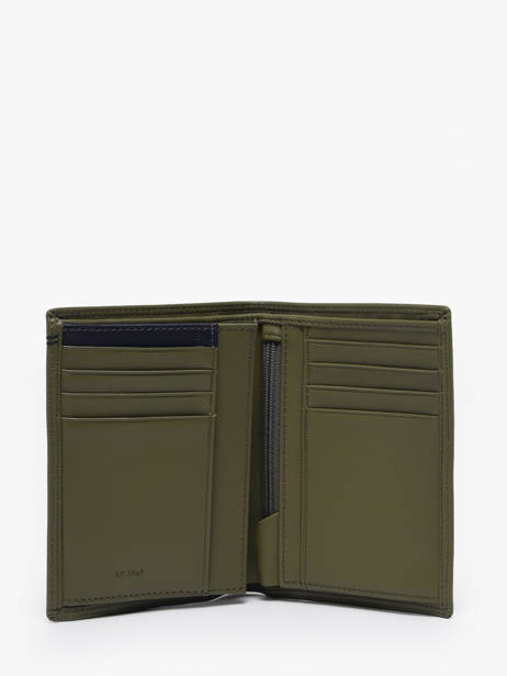 Portefeuille M Vertical Zippé Martin Cuir Le tanneur Vert martin C529T-U7 vue secondaire 1