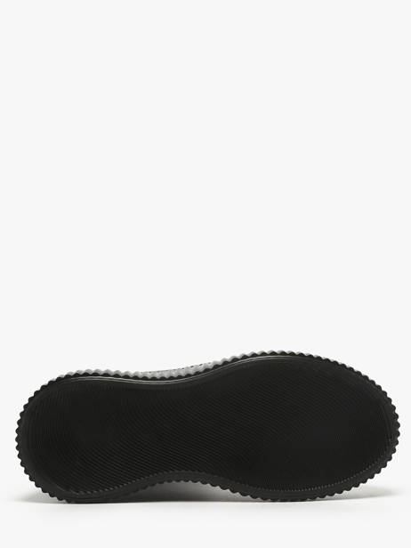 Bottines Kreeper En Cuir Karl lagerfeld Noir women KL42365 vue secondaire 4