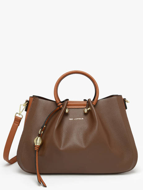 Cabas Gretel Ted lapidus Marron gretel TLAU8924