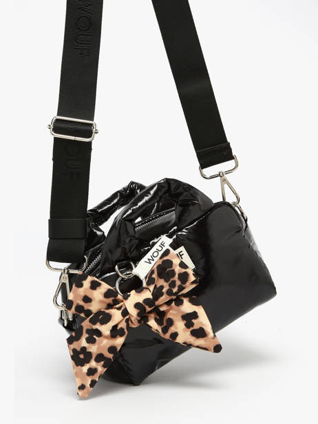 Bijoux De Sac Wouf Marron charms CH250002 vue secondaire 2