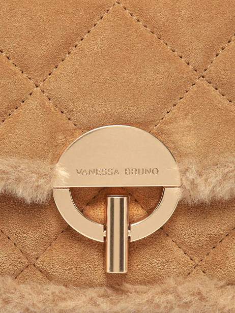 Sac Bandoulière Moon Vanessa bruno Marron moon 10V40533 vue secondaire 3