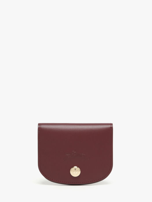 Longchamp Epure timeless Porte billets/cartes Rouge