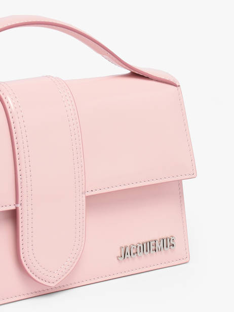 Sac Bandoulière D'occasion Grand Bambino Cuir Jacquemus Rose second life 1565547 vue secondaire 2