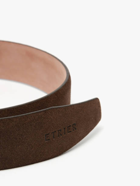 Ceinture Etrier Marron bride EBRI716C vue secondaire 3