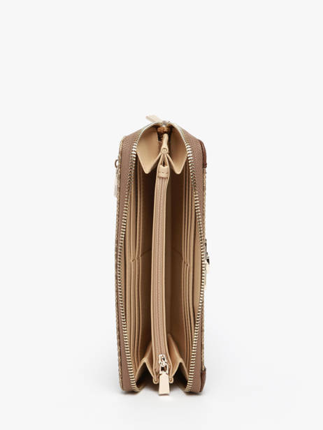 Portefeuille Karnilla Logo Guess Marron karnilla logo OS901146 vue secondaire 1